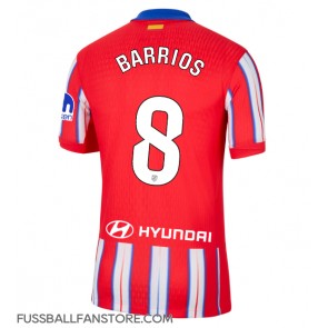 Atletico Madrid Pablo Barrios #8 Replik Heimtrikot 2024-25 Kurzarm